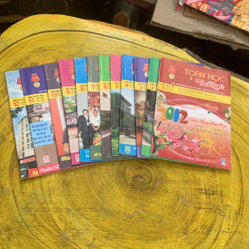 COMBO BÁO TOÁN HỌC & TUỔI TRẺ NĂM 2012 full 12 số  760740
