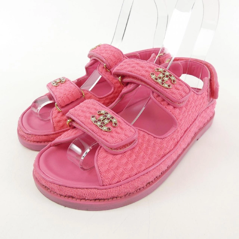 【Mã giảm giá】Giày sandal CHANEL 663330