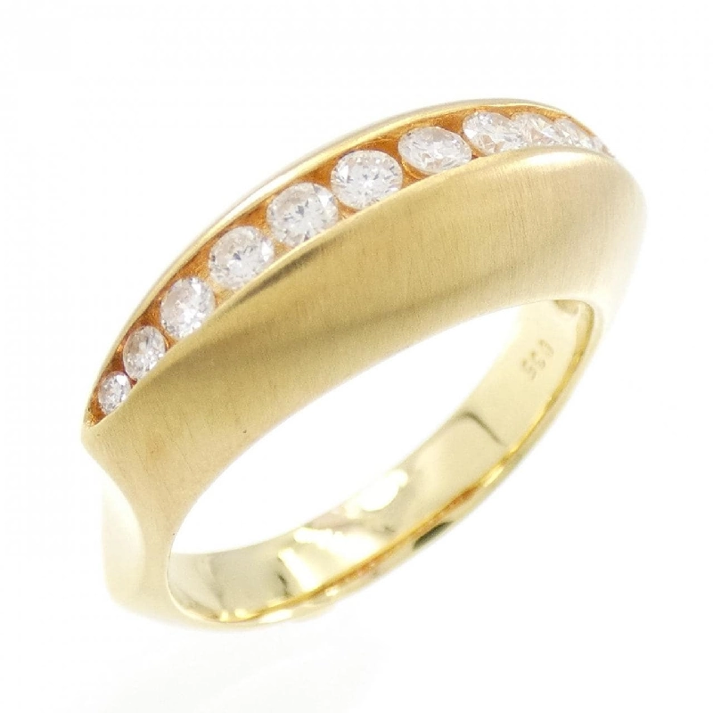 Nhẫn kim cương K18YG 0.35CT 671152