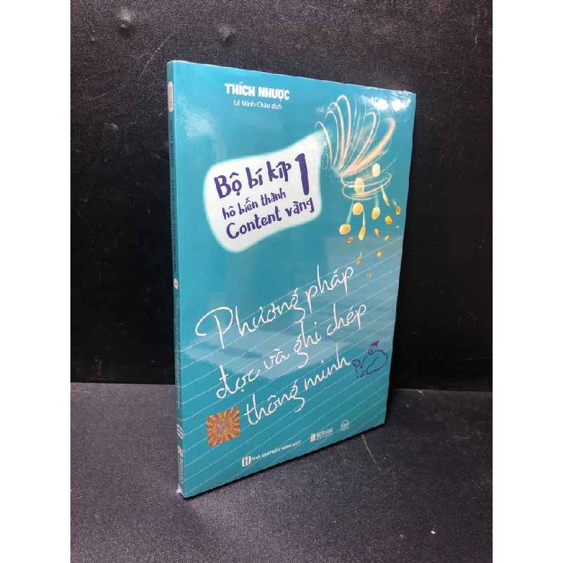 Bộ bí kíp hô biến thành content vàng 1 Phương pháp đọc và ghi chép thông minh Thích Nhược mới 100% HCM1011 31638