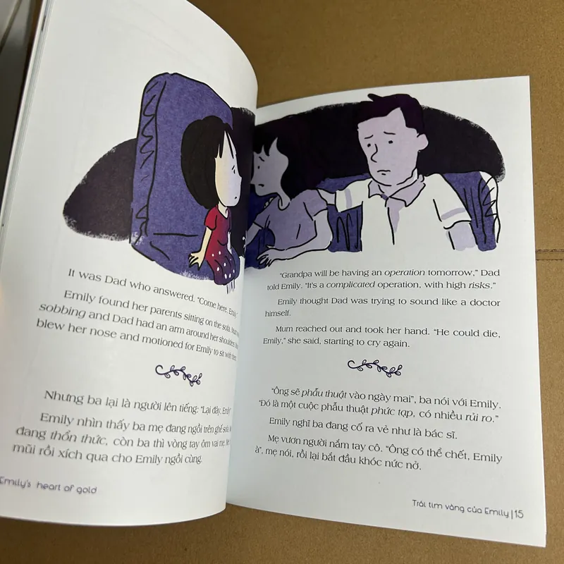 Bài học về lòng cảm thông - trái tim vàng của Emily (song ngữ) 732514