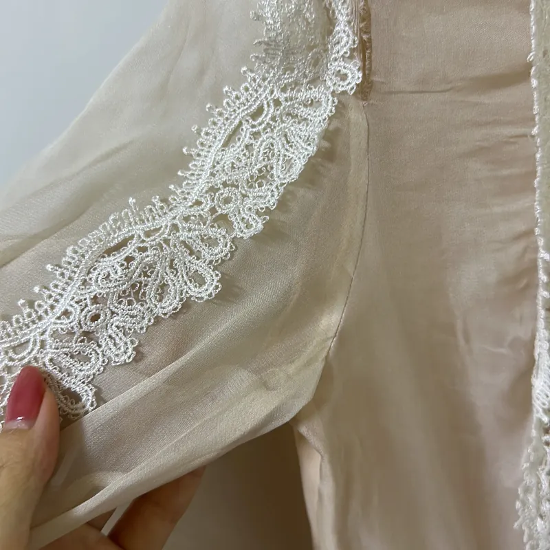 Váy phối ren hàng thiết kế 971023