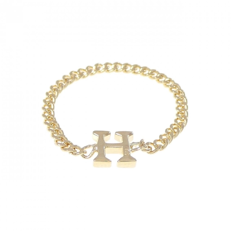 Nhẫn chữ H K18YG - Hàng hiệu Authentic 849993