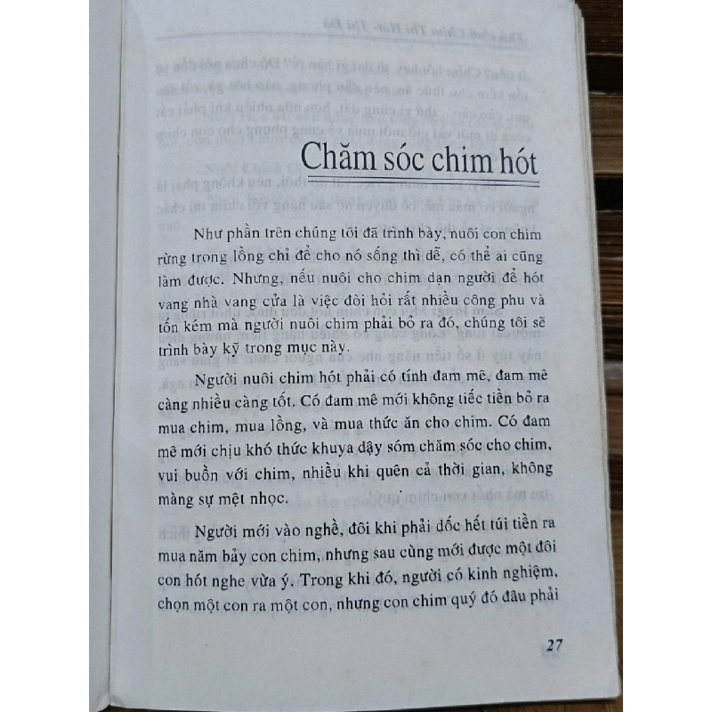 Thú chơi chim: Thi hót, thi đá - Việt Chương 934490