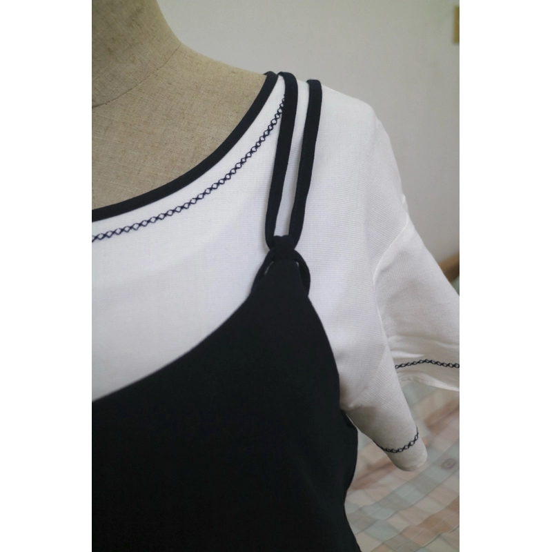 Váy dây dài + áo size L 301121