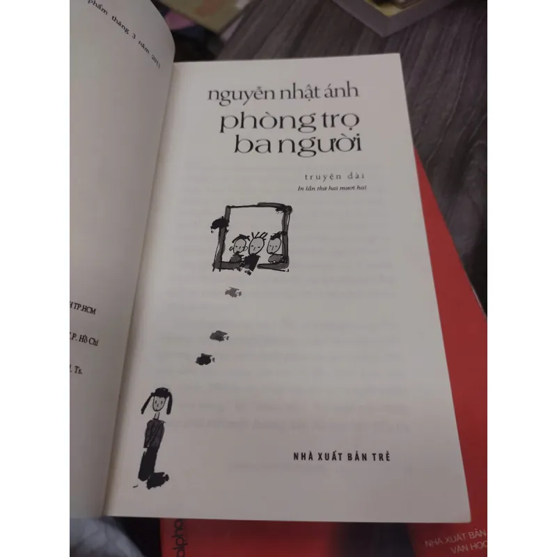 Sách: Phòng trọ 3 người (B1) Tác giả: Nguyễn Nhật Ánh 696800