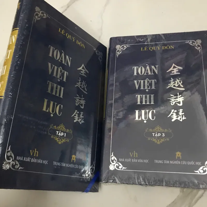 Toàn Việt Thi Lục (Tập 1 và Tập 3) 600171