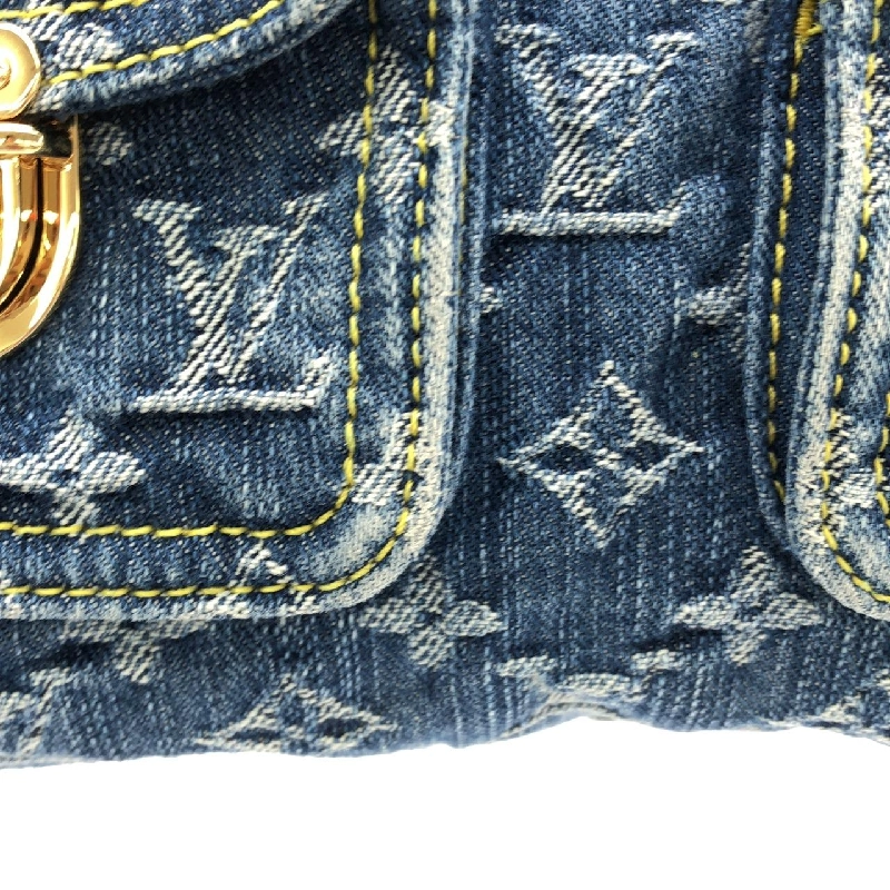 Túi xách vai Louis Vuitton Monogram Denim Baggy PM M95049+J54316 - Hàng hiệu Chính hãng 801652