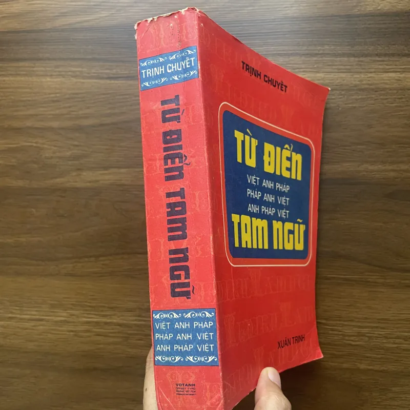 Từ điển Tam ngữ - Trịnh Chuyết (bản có chữ ký tác giả) 1006702