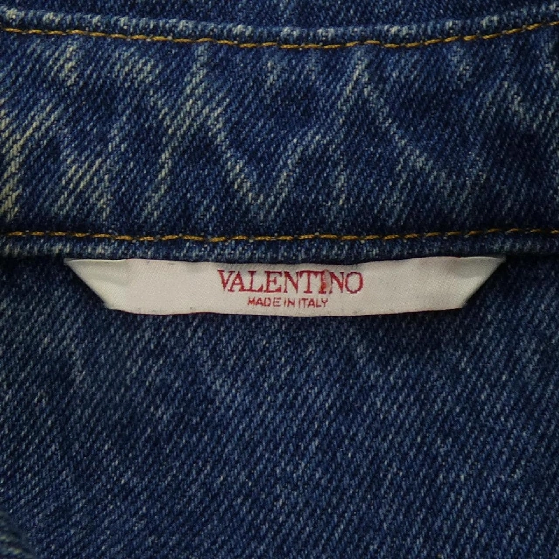 Áo khoác denim VALENTINO XV3DB01I847 - Hàng hiệu Authentic 894527