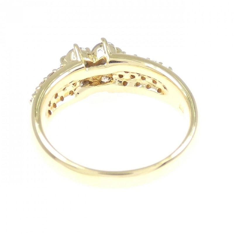 Nhẫn kim cương hoa K18YG 1.00CT - Hàng hiệu Authentic 853845