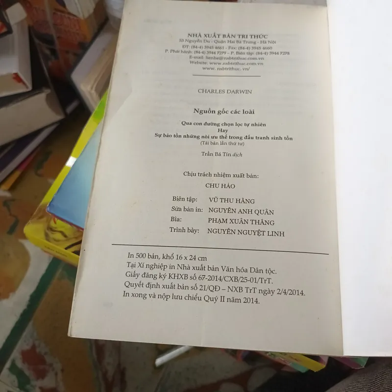 Nguồn Gốc Các Loài - Charles Darwin 739196