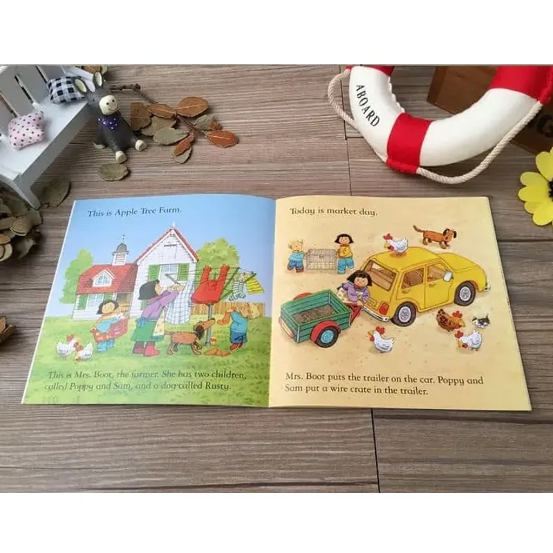 Sách - Usborne Farmyard Tales - Trang trại cây táo: bộ 20 quyển, audio giọng chuẩn 1034036