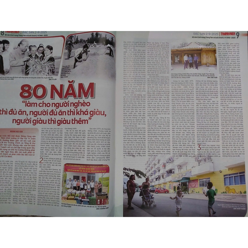 Báo Thanh Niên, chuyên đề mừng 80 năm ngày Quốc khánh Việt Nam 2.9.2025 545725