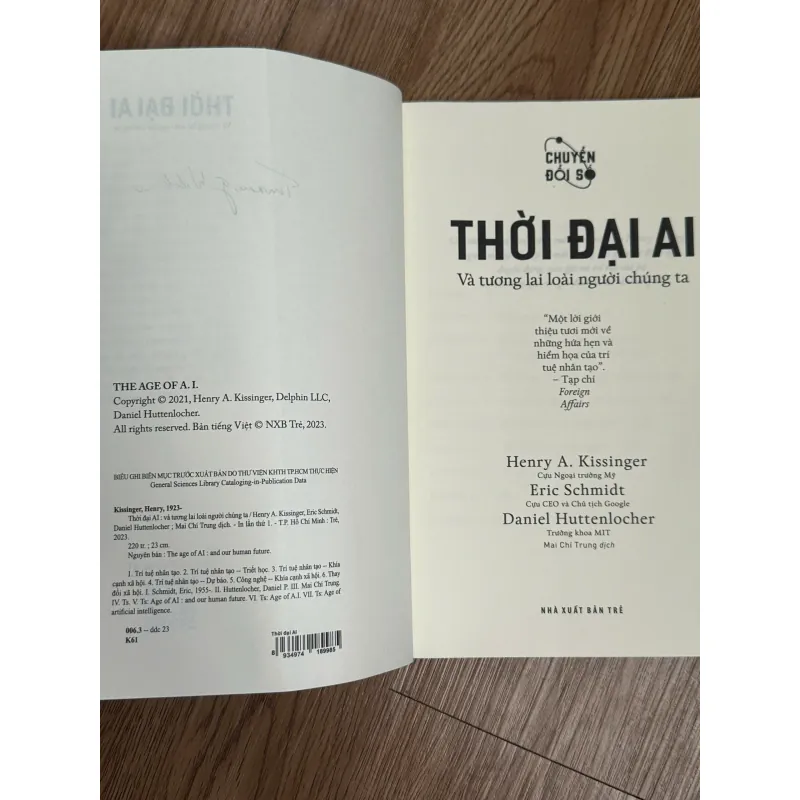 Thời Đại AI Và Tương Lai Loài Người Chúng Ta - Henry A. Kissinger 788603