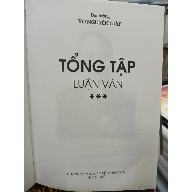 ĐẠI TƯỚNG VÕ NGUYÊN GIÁP - TỔNG TẬP LUẬN VĂN (TẬP 3) 792929