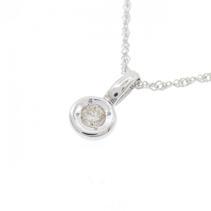 K14WG Dây chuyền kim cương 0.05CT - Hàng hiệu Chính hãng 856994