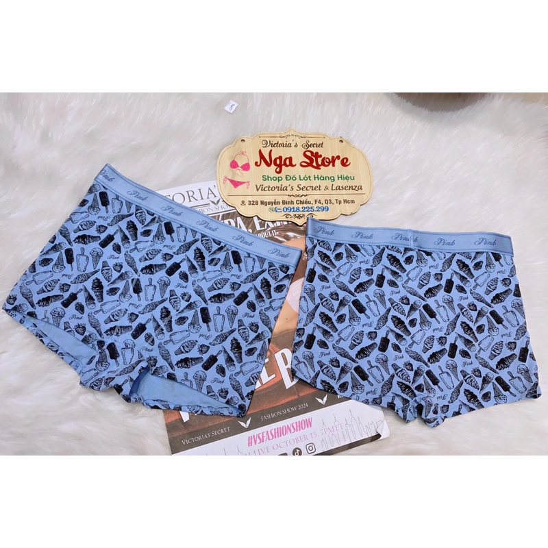 set 2 quần short cotton nữ 328318