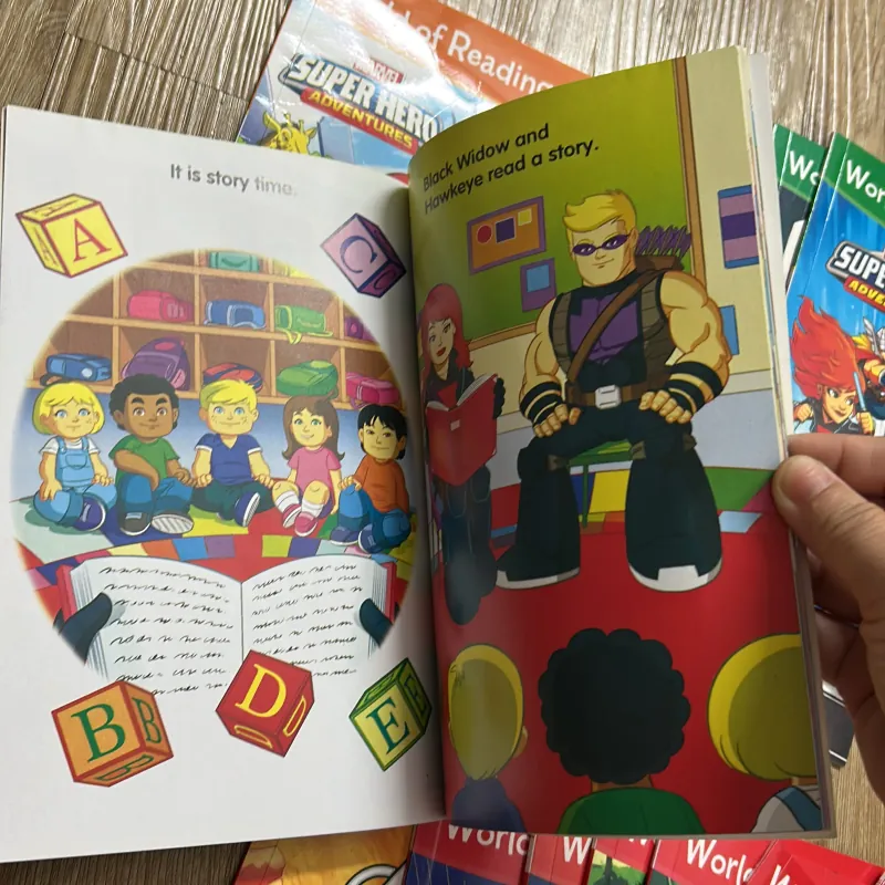 Bộ truyện tranh siêu nhân-World of Reading 27 quyển 1029803