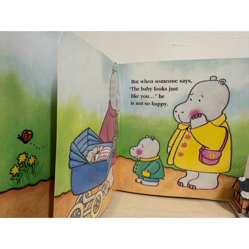 📘Little  Hippo's New baby (a lift-the-flap story) 🦛 527358