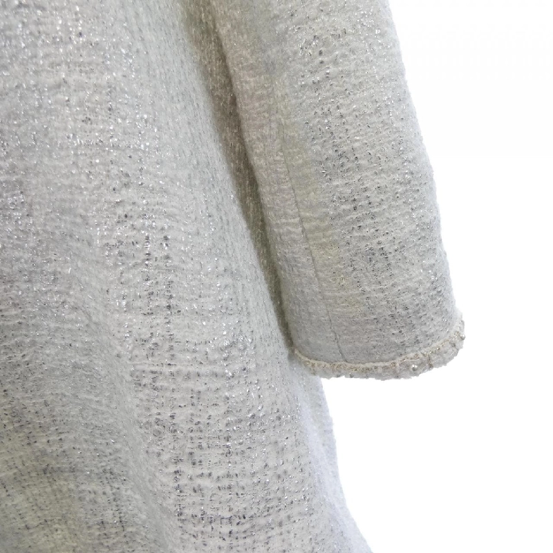 Jacket không cổ CHANEL P74926V66272 23S 631964