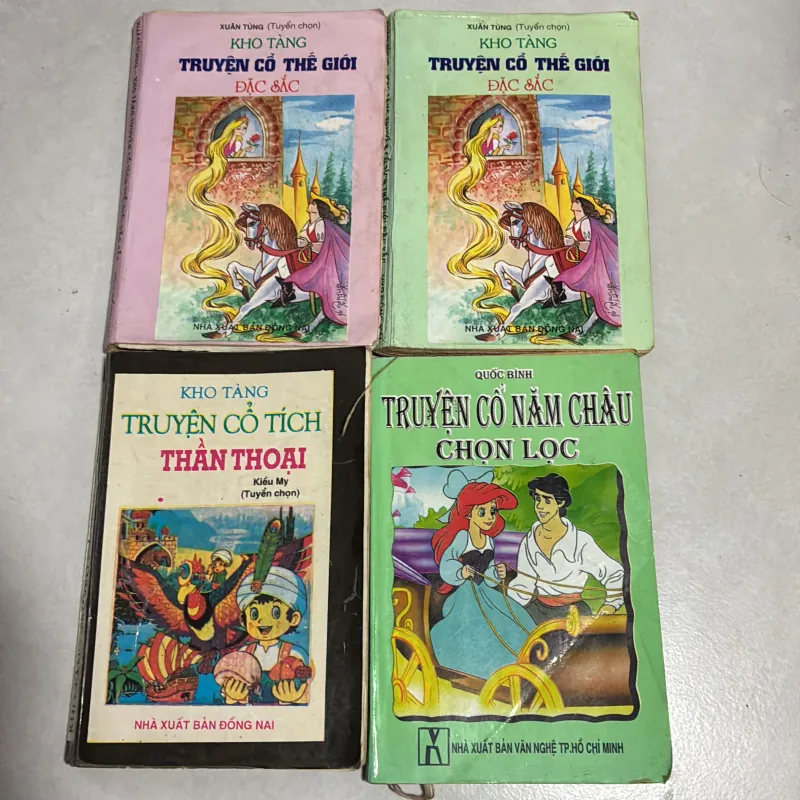 Truyện cổ tích thần thoại (4 cuốn) 780118