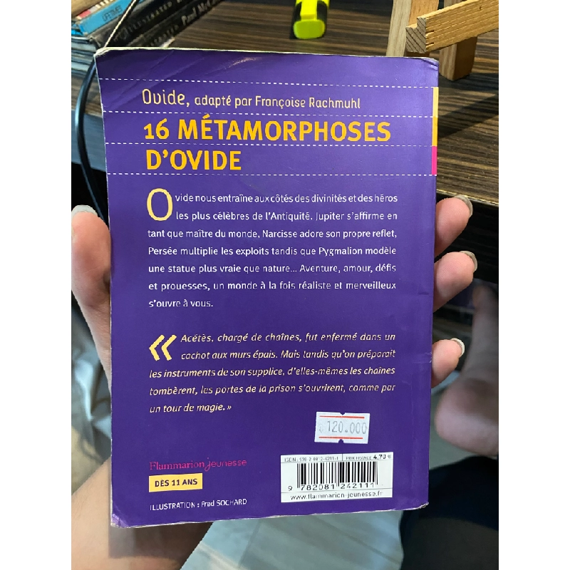 16 Métamorphoses D'ovide - Ovide, adapté par Francoise Rachmul 448919
