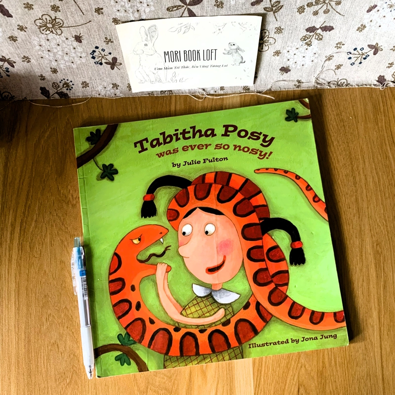 Sách tranh tiếng anh Tabitha Posy Was Ever So Nosy, Used, Picture Book For Kids 446676