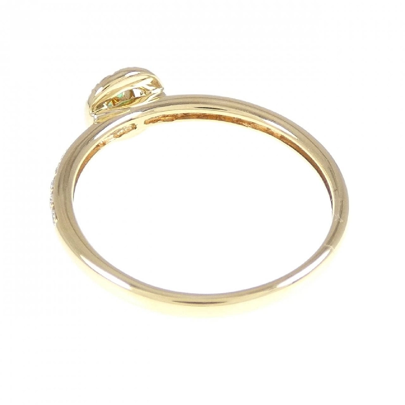 Nhẫn Ngọc Lục Bảo K18YG 672198