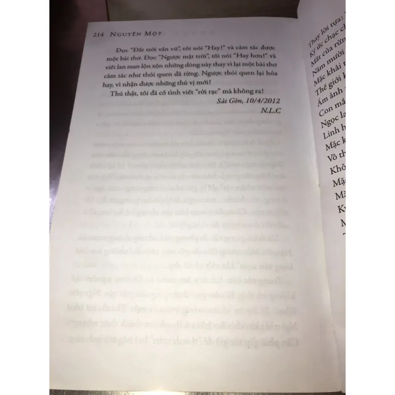 Ngược mặt trời - Nguyễn Một 1010630