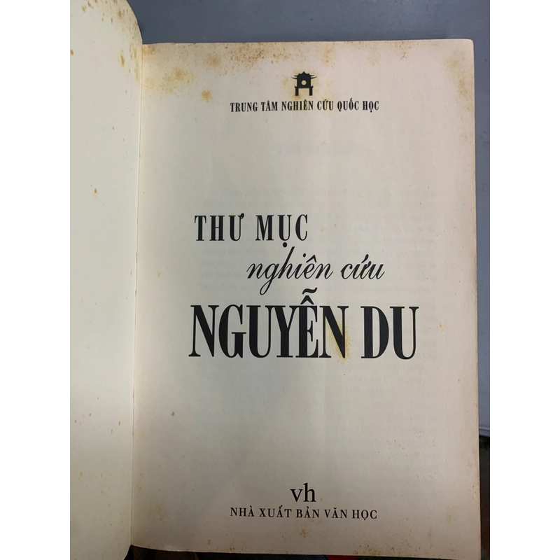 THƯ MỤC NGHIÊN CỨU NGUYỄN DU 508885