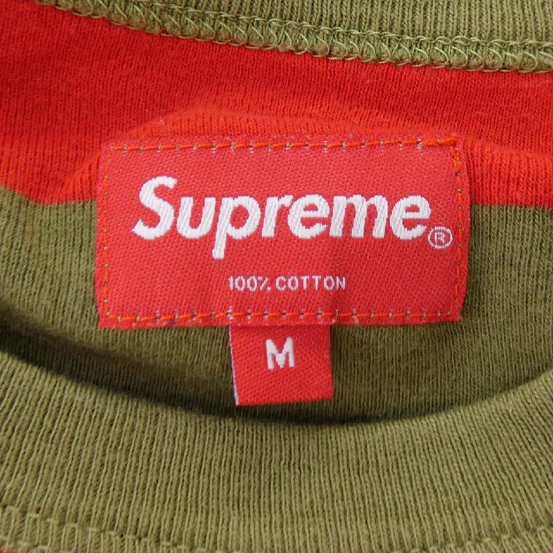 Áo thun nhiệt sọc SUPREME - Hàng hiệu Authentic 893374