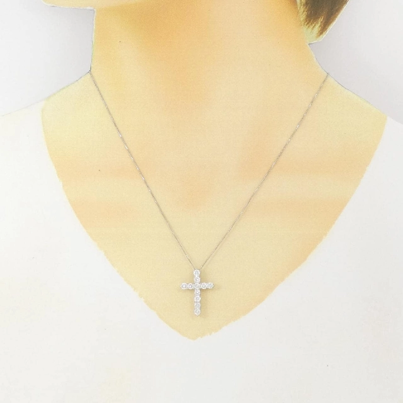 Dây chuyền kim cương PT900/PT850 1.00CT - Hàng hiệu Chính hãng 860290