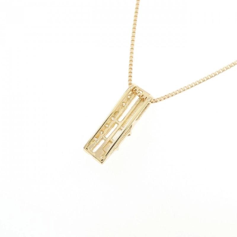 K18YG Dây chuyền kim cương 0.12CT - Hàng hiệu Chính hãng 860982