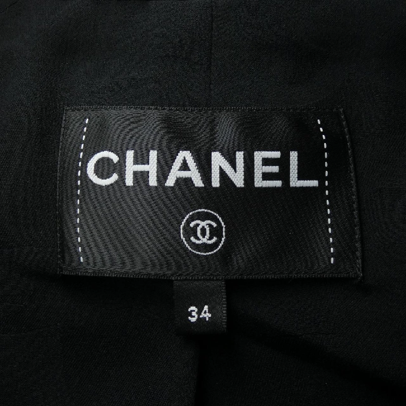 Jacket không cổ CHANEL P74419V65934 23P 632601