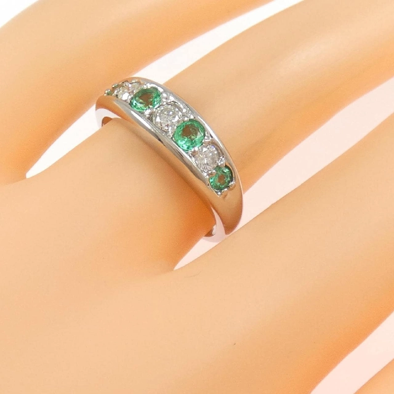 Nhẫn Emerald PT900 0.28CT - Hàng hiệu Chính hãng 848040