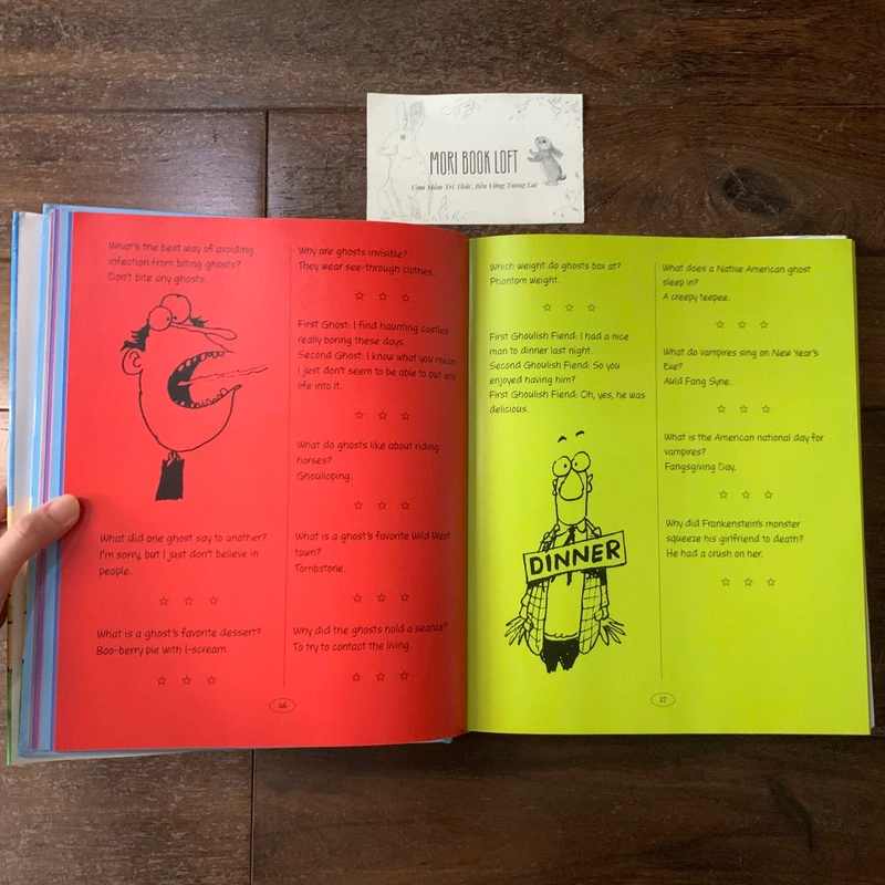 Sách ngoại văn The Biggest Joke Book Ever (Joke Treasury), Used, Bìa cứng, còn bìa áo 522838