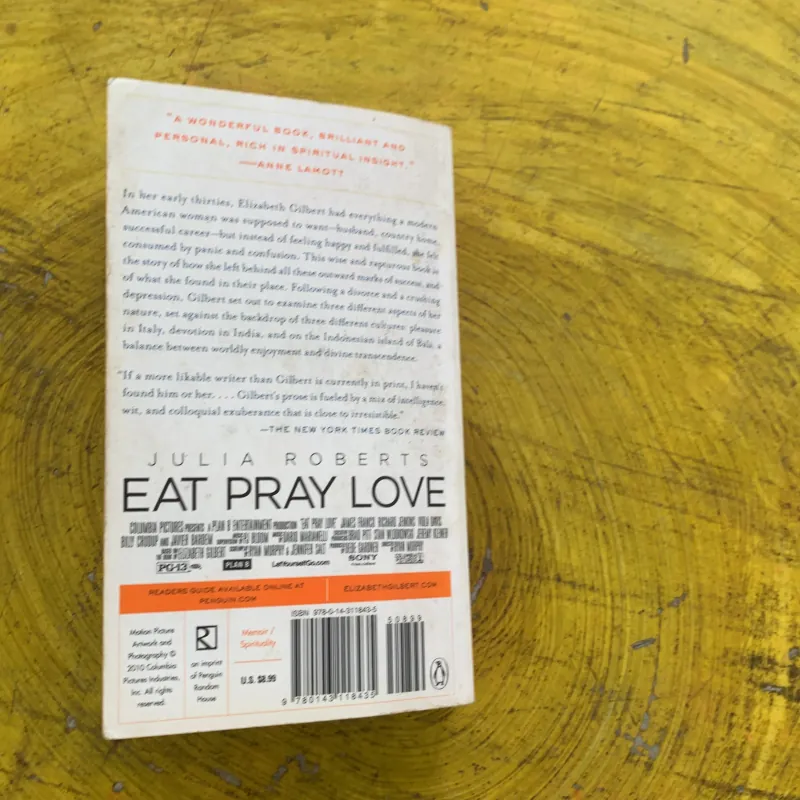EAT PRAY LOVE - ELIZABERT GILBERT  790279
