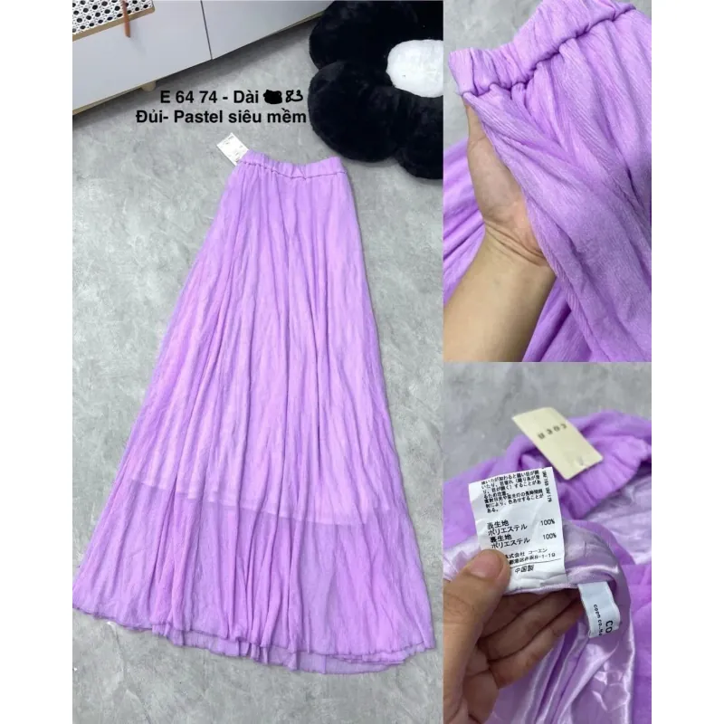 Chân váy tím hoa sim cực xinh 748818