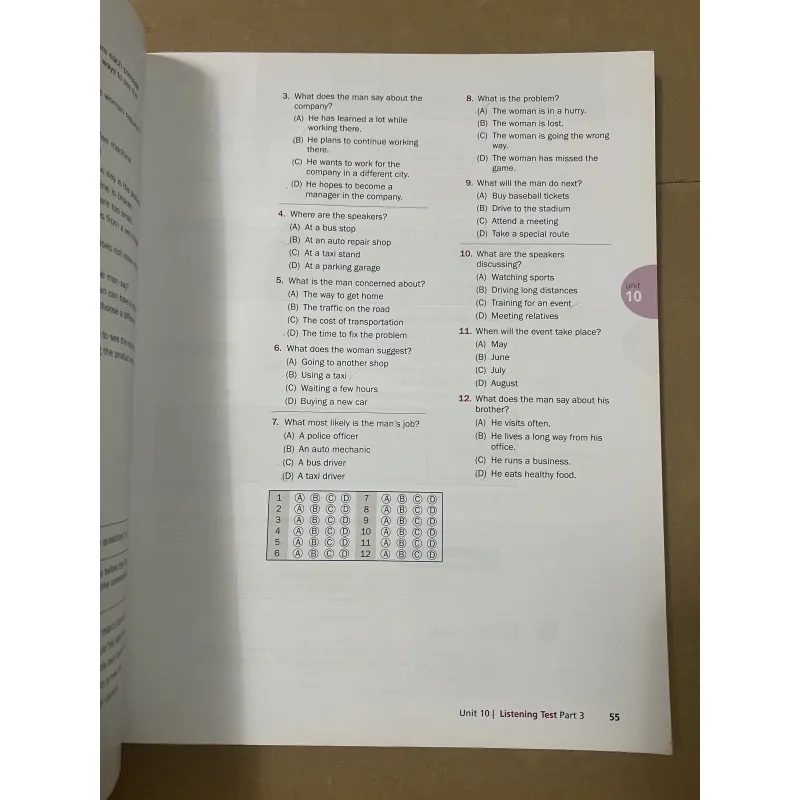 Tactics For Toeic Listening and Reading Test 1010367