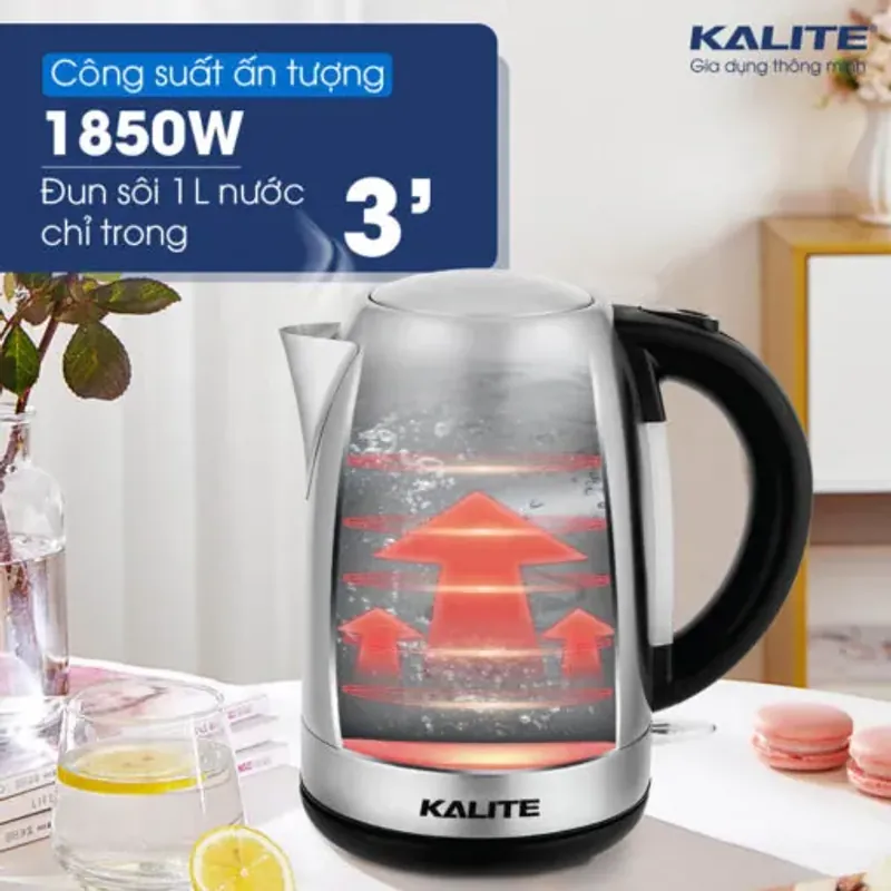 ⚡ Ấm Đun Siêu Tốc KALITE KL-301 – Đun Sôi Cực Nhanh, An Toàn, Tiện Lợi Mỗi Ngày 679991