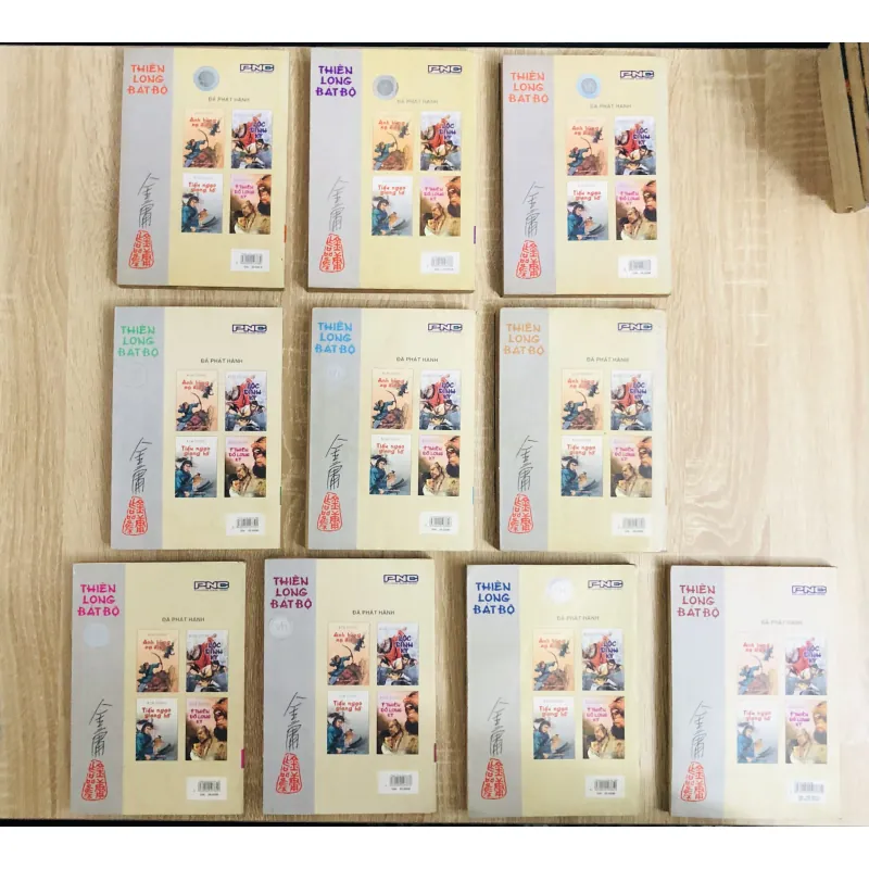 THIÊN LONG BÁT BỘ - Kim Dung ( bộ 10 tập) 1011348