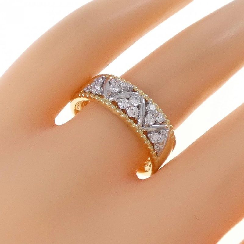 Nhẫn kim cương K18YG/PT900 0.40CT - Hàng hiệu Chính hãng 847969