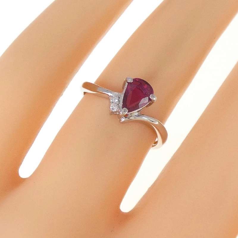 Nhẫn Ruby PT900 0.55CT 671430