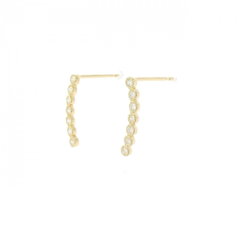 K18YG Bông tai kim cương 0.20CT - Hàng hiệu Chính hãng 871212