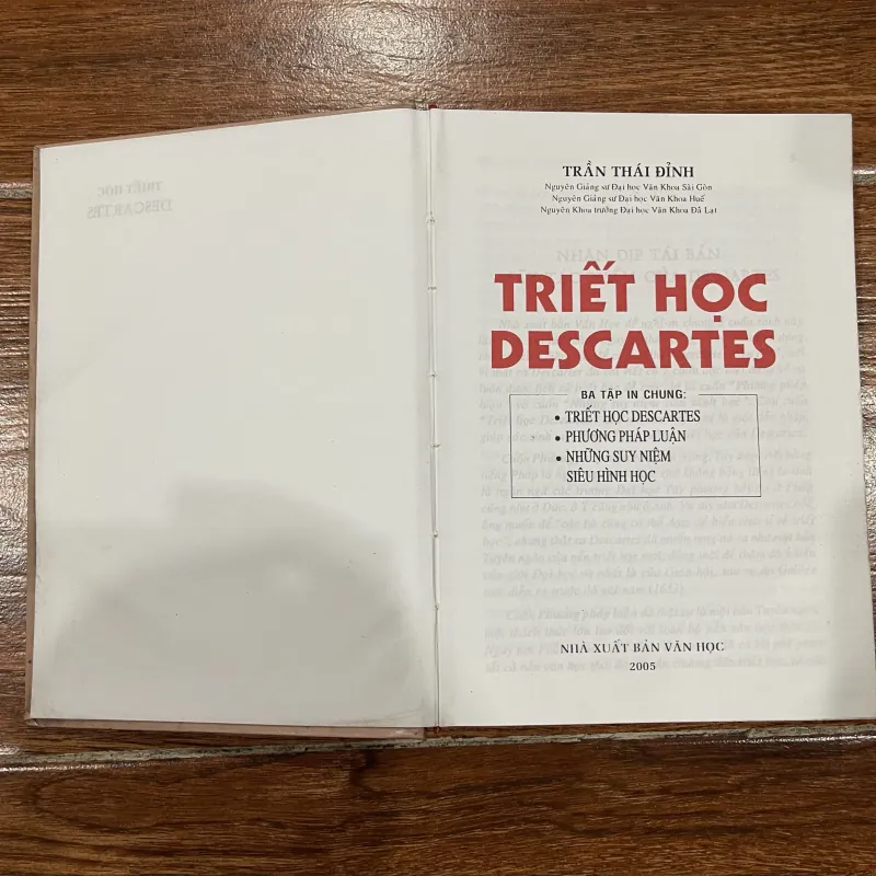 Triết học Descartes - Trần Thái Đỉnh (10) 1003416