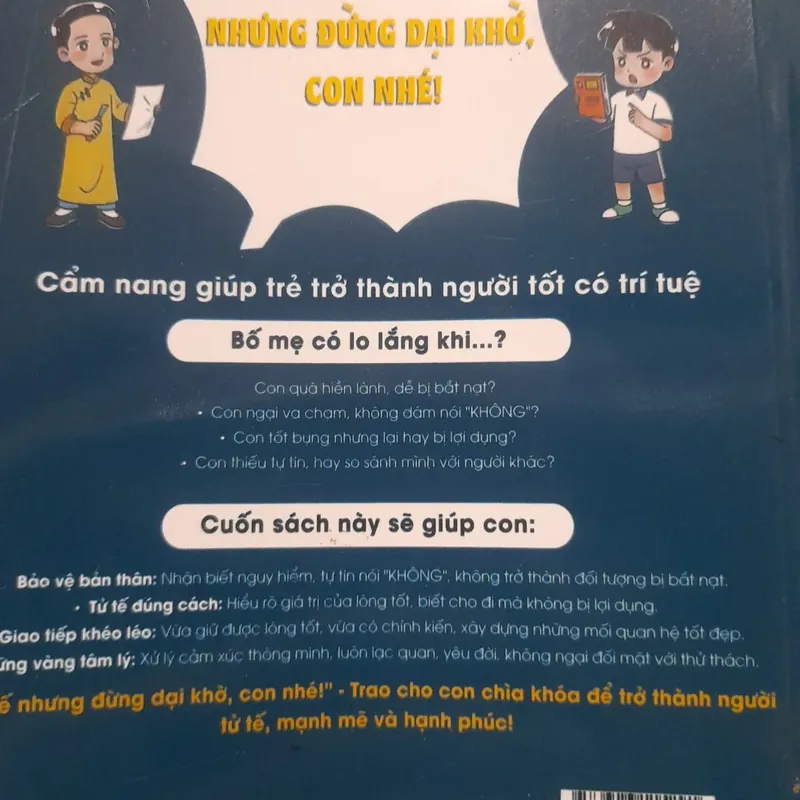 Tử tế nhưng đừng dại khờ con nhé 597851