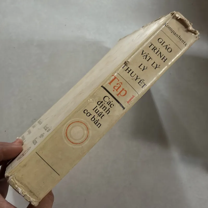 Giáo trình vật lý lý thuyết Tập 1: Các định luật cơ bản - 1980s 800994