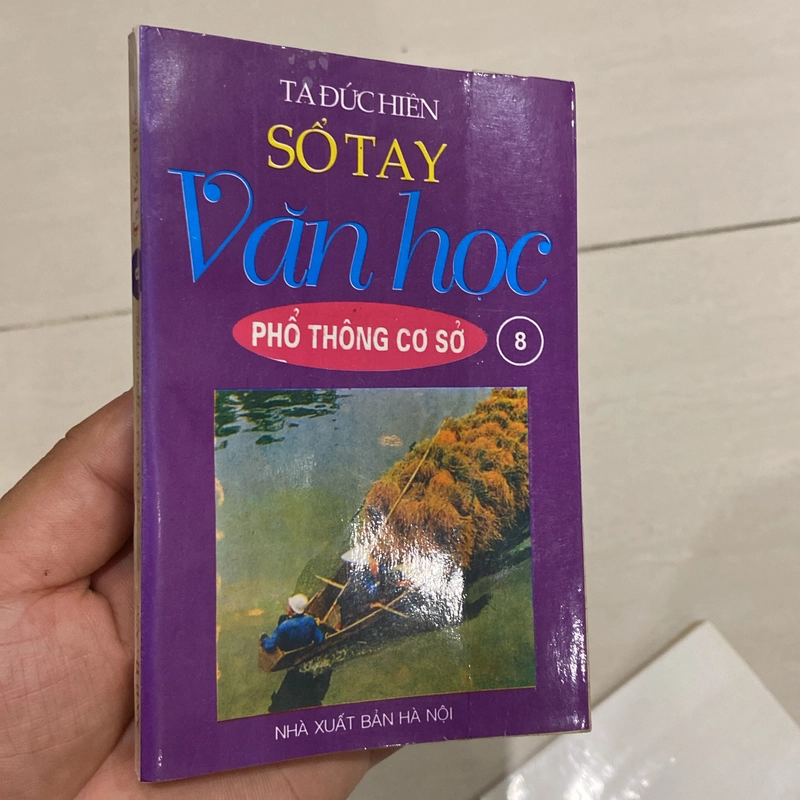 COMBO SỔ TAY VĂN HỌC PHỔ THÔNG CƠ SỞ 6-7-8-9, sách khổ nhỏ bỏ túi, xb 2000-2002 551027