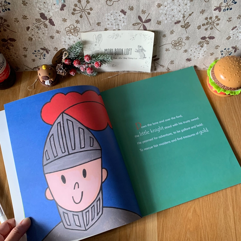 Sách tranh The Little Knight, Used, Picture Book For Kids 459500